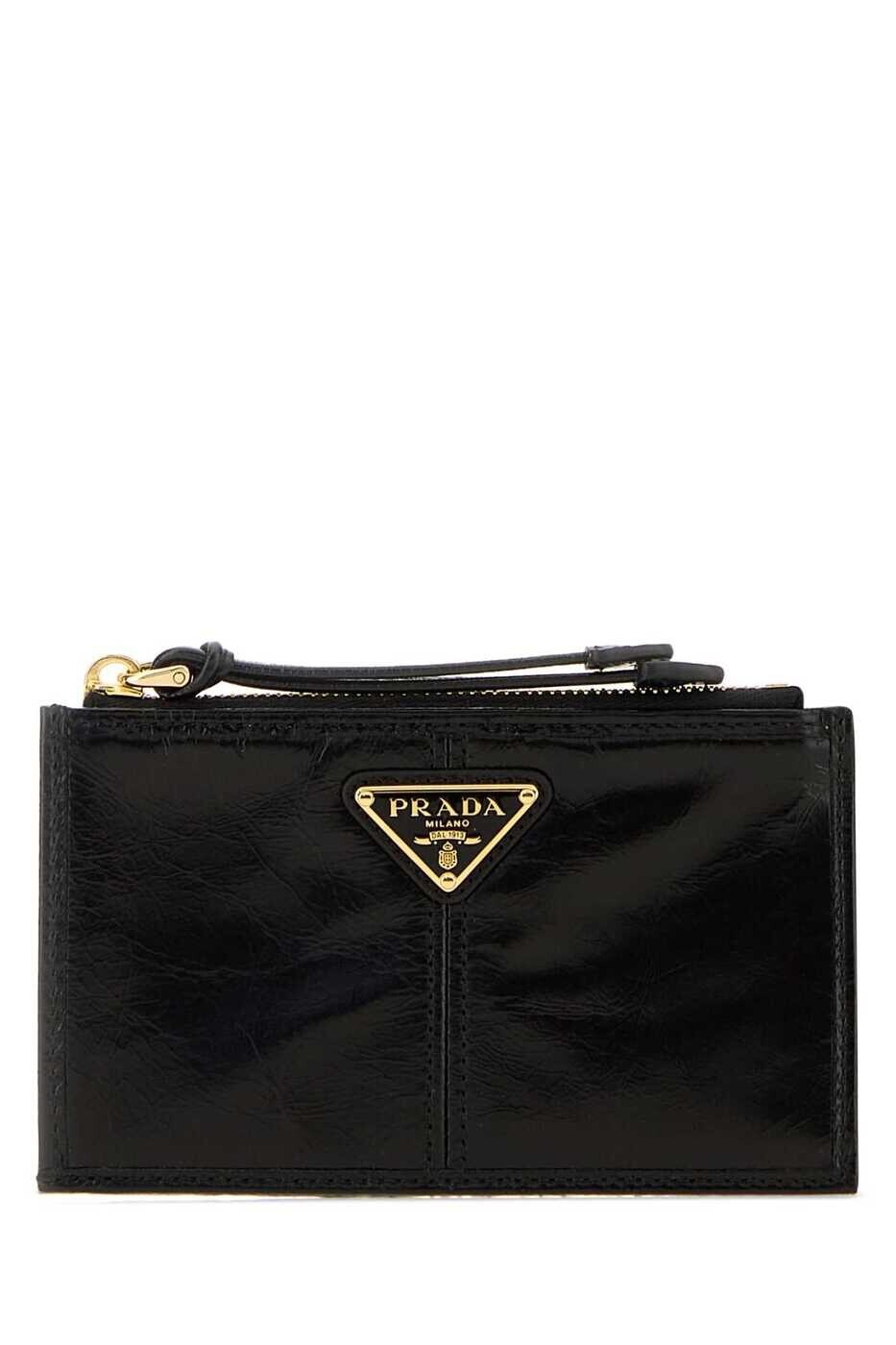 プラダ PRADA カードホルダー 財布 レディース ブラック Wallets and Card Holders 1MC0862CYR F0002 Black 関税 送料無料 2026AW gb｜BRANDSHOP「il Tesoro」