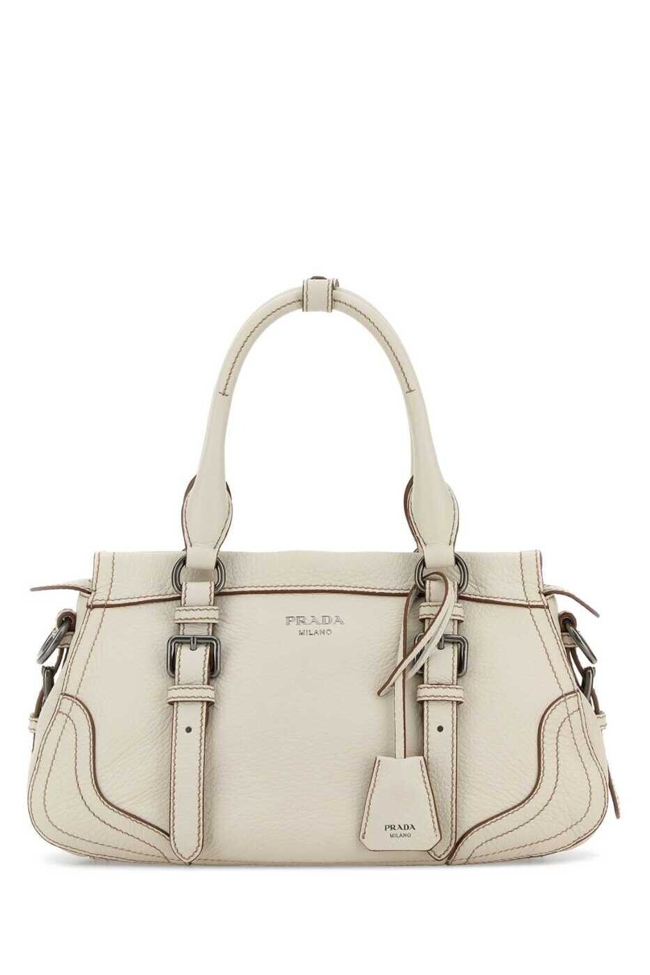 プラダ PRADA バッグ レディース ホワイト Business bags 1BG6042HIK F0K74 White 関税 送料無料 2026SS gb|BRANDSHOP「il Tesoro」