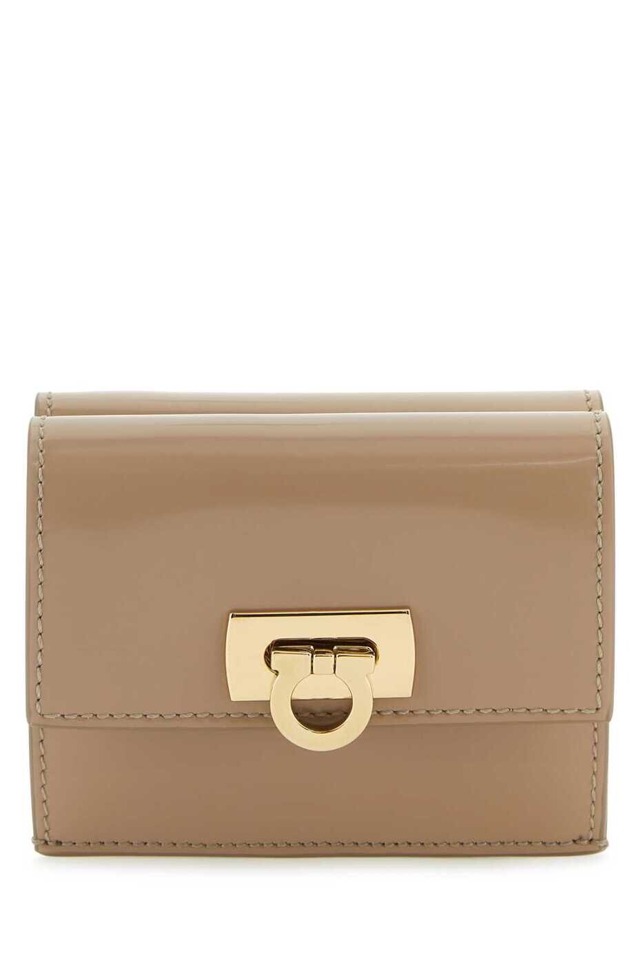 フェラガモ FERRAGAMO カードホルダー 財布 レディース Wallets and Card Holders 220434763020 BEIGE Beige o Tan 関税 送料無料 2023AW gb｜BRANDSHOP「il Tesoro」