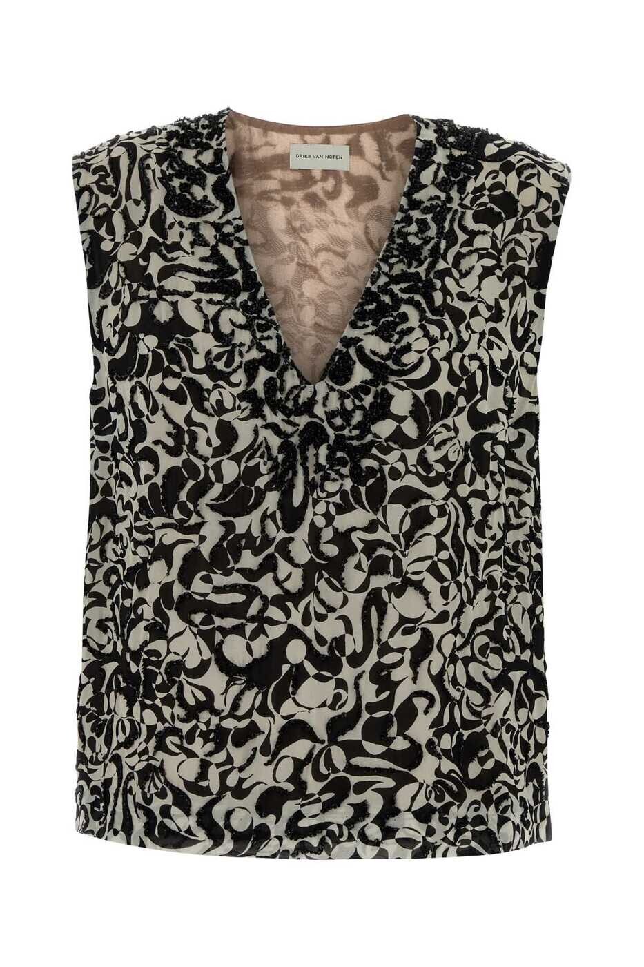 ドリス ヴァン ノッテン DRIES VAN NOTEN Tシャツ トップス レディース マルチカラー T-shirts and tops 2611307883006 900 Printed 関税 送料無料 2026SS gb|BRANDSHOP「il Tesoro」