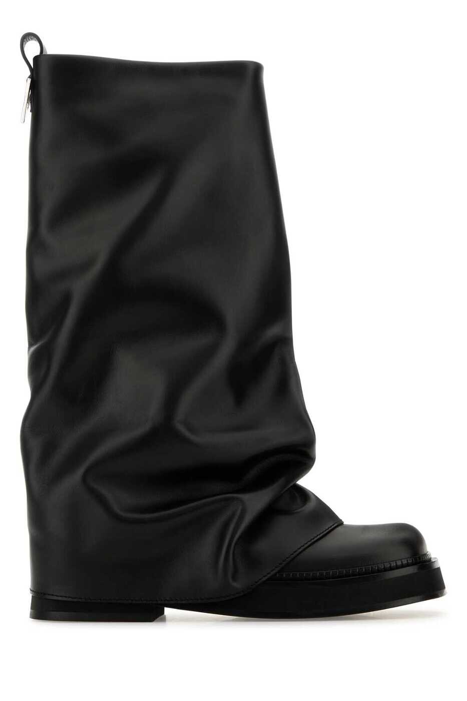 アティコ ATTICO ブーツ レディース ブラック Boots 241WSH00798LBT019AA 100 Black 関税 送料無料 gb｜BRANDSHOP「il Tesoro」