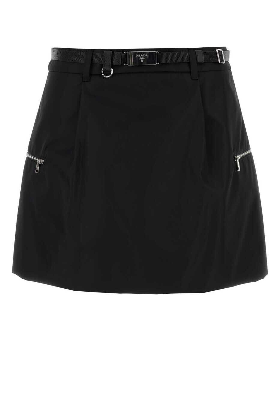 プラダ PRADA スカート レディース ブラック Skirts 21H055SOOO1WQ8 F0002 Black 関税 送料無料 2026AW gb|BRANDSHOP「il Tesoro」