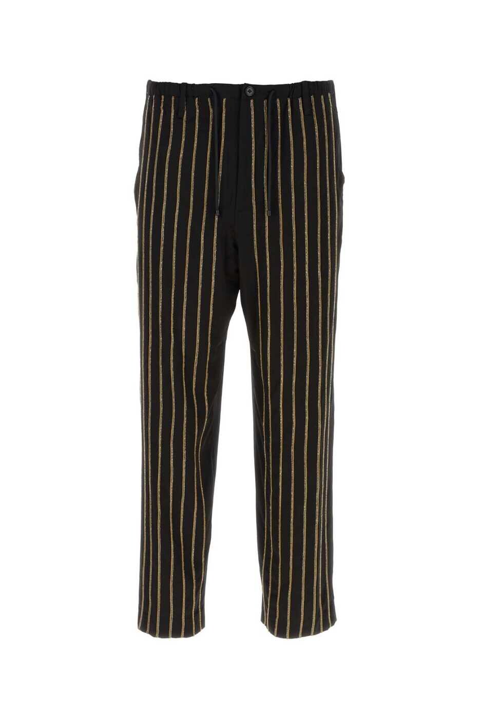 ドリス ヴァン ノッテン DRIES VAN NOTEN ズボン パンツ メンズ ブラック Trousers 2320209547185 900 Black 関税 送料無料 2023AW gb|BRANDSHOP「il Tesoro」