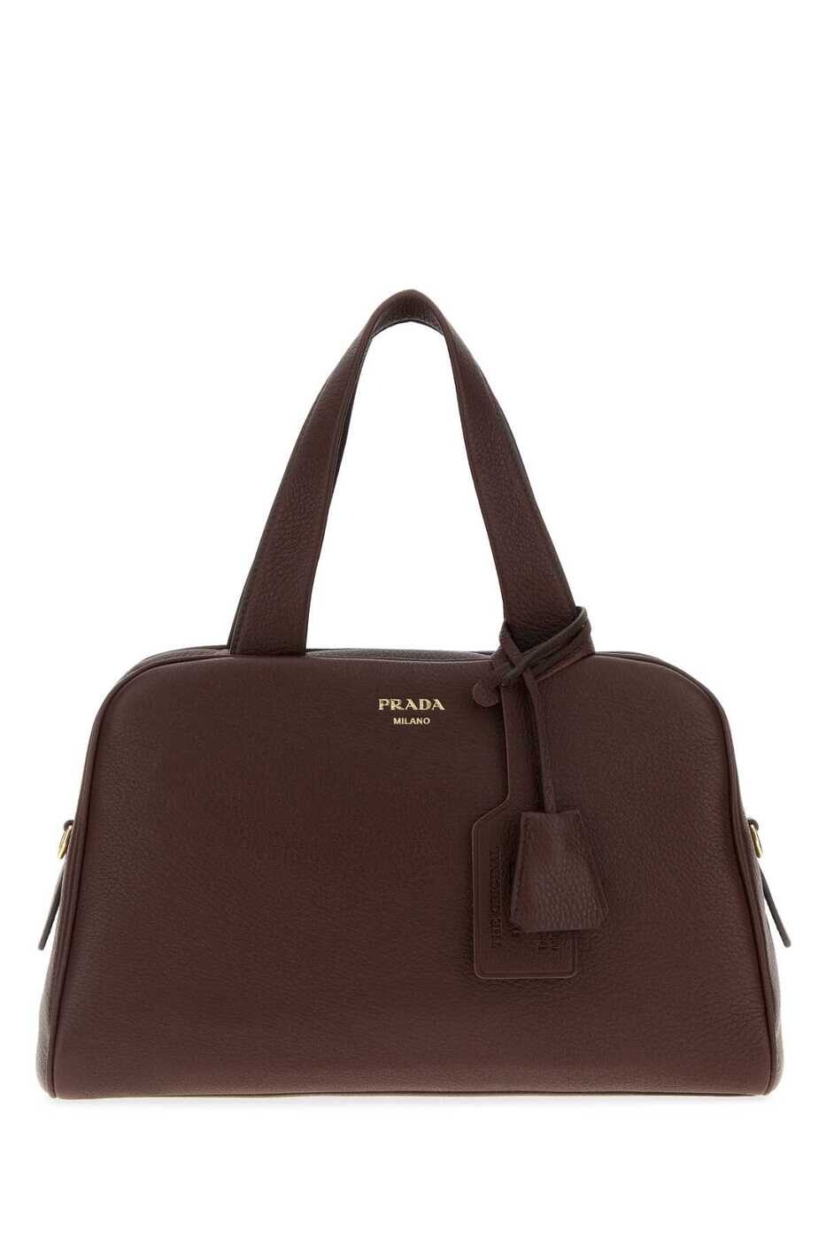 プラダ PRADA バッグ レディース ブラウン Business bags 1BB1482HIK F0038 Brown 関税 送料無料 2026SS gb|BRANDSHOP「il Tesoro」