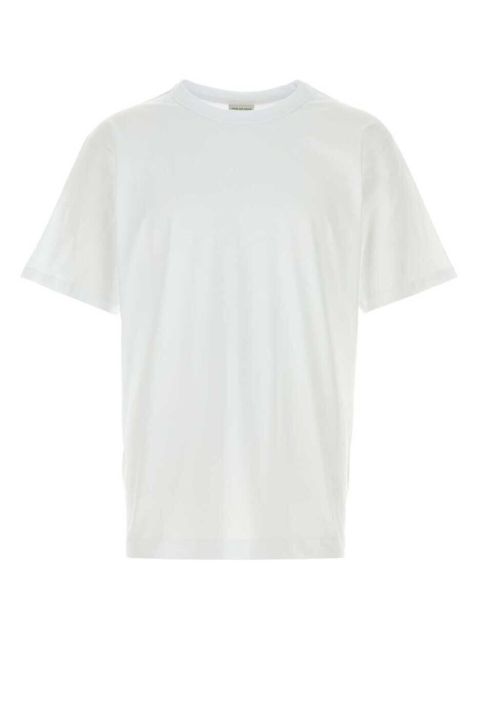 ドリス ヴァン ノッテン DRIES VAN NOTEN Tシャツ メンズ ホワイト T-shirts 2610211013600 001 White 関税 送料無料 2026SS gb|BRANDSHOP「il Tesoro」