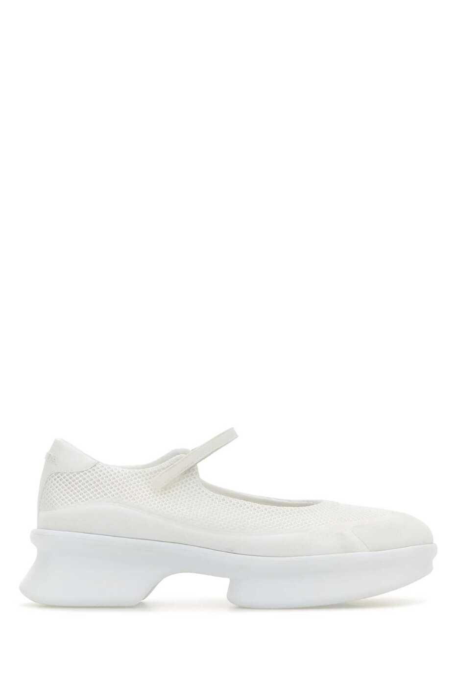 プラダ PRADA フラットシューズ フラットシューズ レディース ホワイト Flat Shoes 1F111OF050YZU F0009 White 関税 送料無料 2025SS gb|BRANDSHOP「il Tesoro」