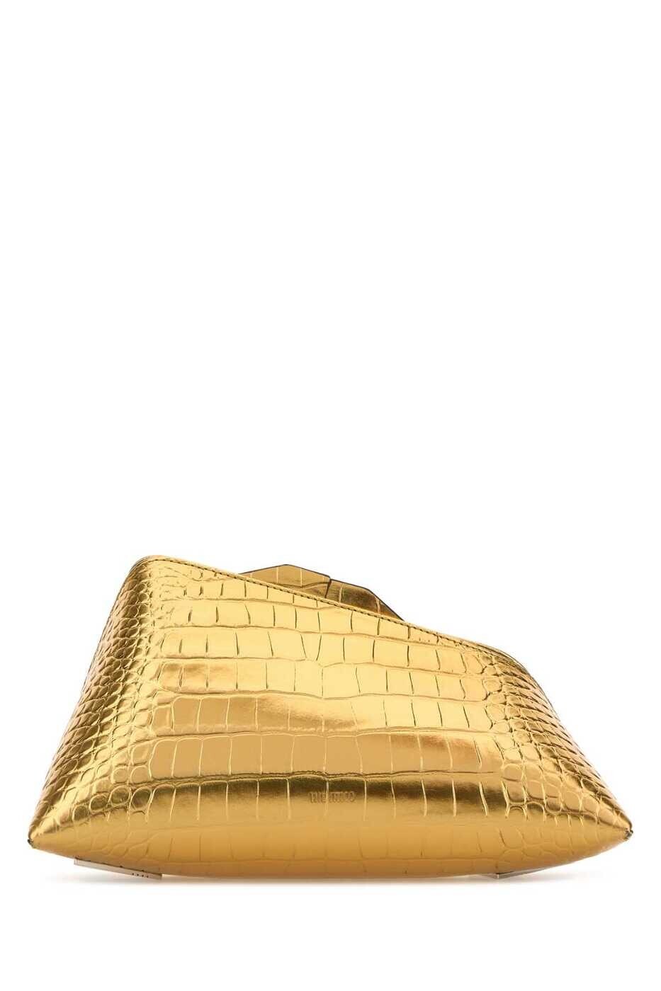 アティコ ATTICO クラッチバッグ レディース ゴールド Clutch and wristlets bags 261WAH00001LBT151PR 545 Gold 関税 送料無料 2026AW gb|BRANDSHOP「il Tesoro」