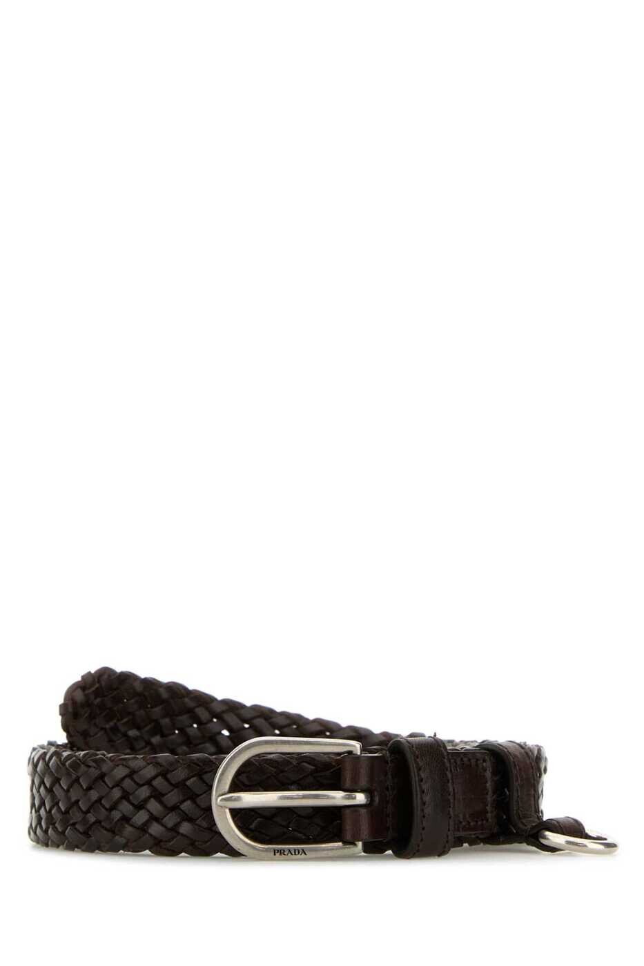 プラダ PRADA ベルト レディース ブラウン Belts 1CM2822HIR F0201 Brown 関税 送料無料 2026SS gb｜BRANDSHOP「il Tesoro」 65,065円