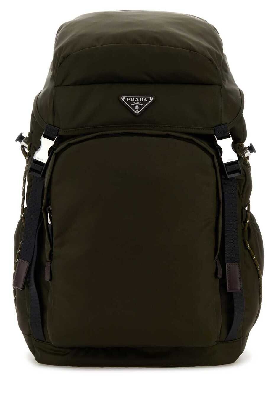 プラダ PRADA リュックサック バックパック メンズ グリーン Backpacks 2VZ1232DMG F0334 Green 関税 送料無料 2026SS gb|BRANDSHOP「il Tesoro」