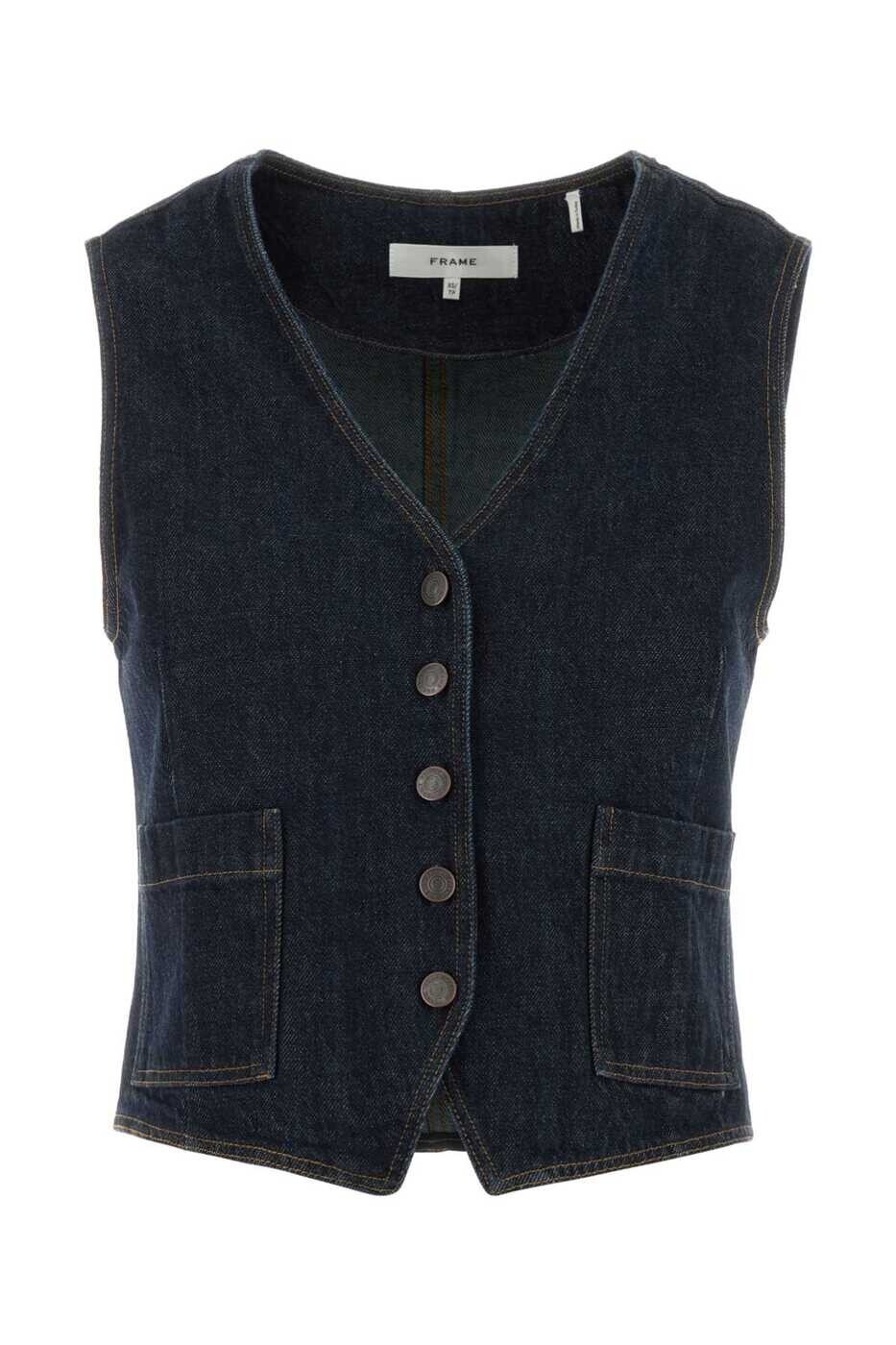 フレーム FRAME ジレ ベスト レディース ブルー Vests 7044105 RINS Blue 関税 送料無料 2026SS gb｜BRANDSHOP「il Tesoro」