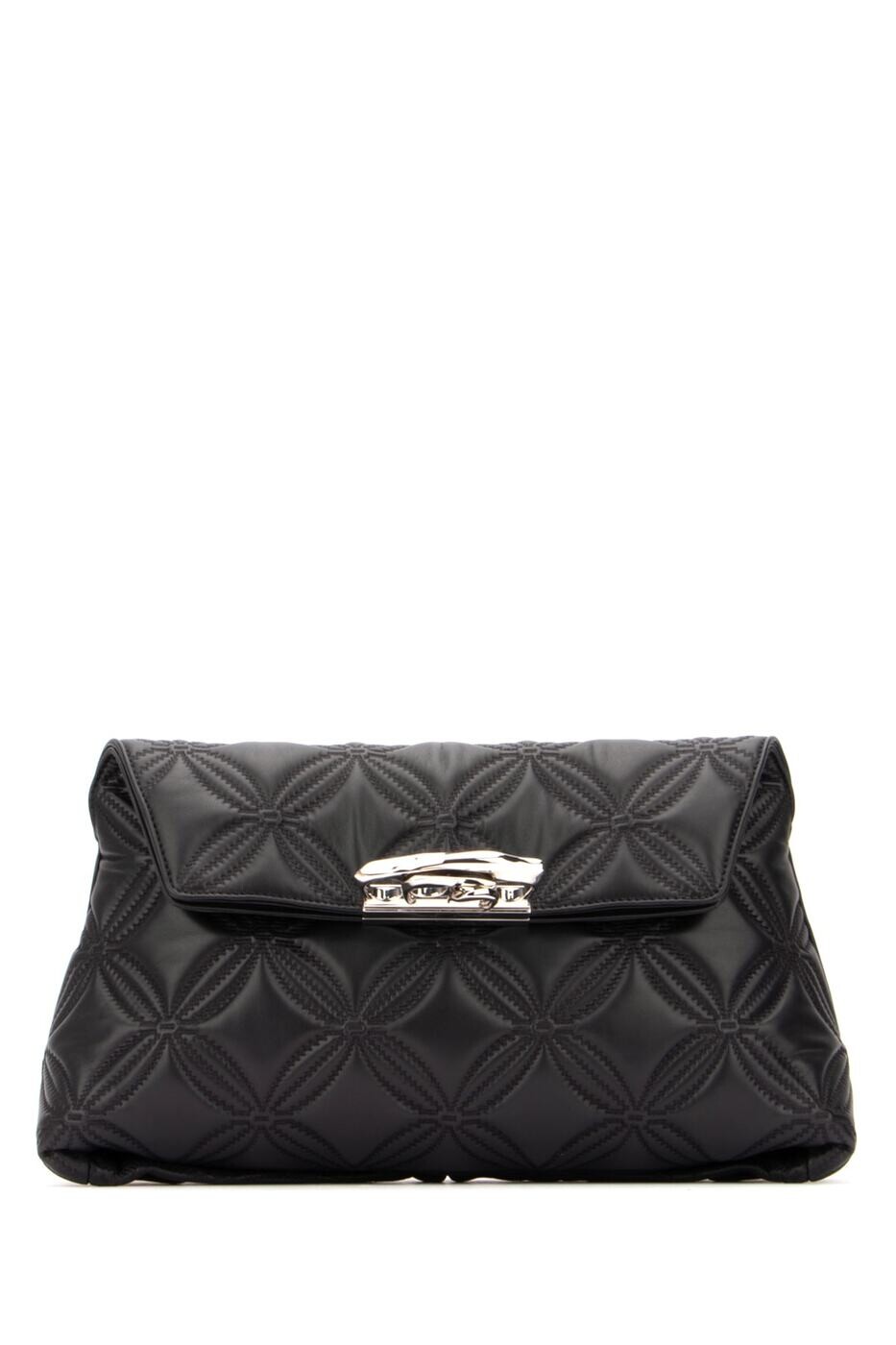 アレキサンダー マックイーン ALEXANDER MCQUEEN クラッチバッグ レディース ブラック Clutch and wristlets bags 63792613Z2Y 1000 BLACK 関税 送料無料 2020AW gb｜BRANDSHOP「il Tesoro」