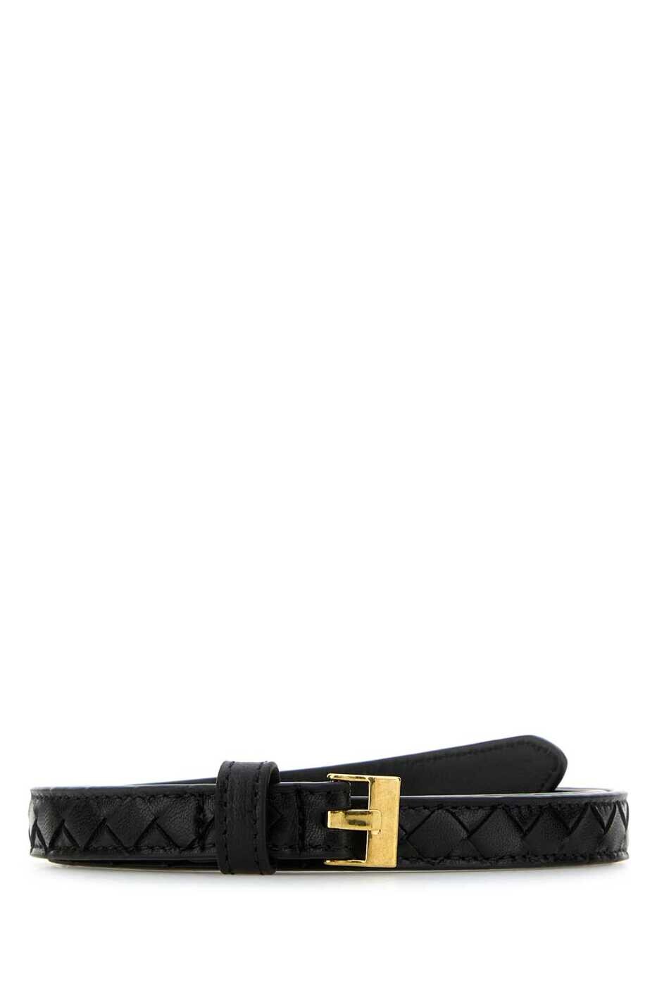 ボッテガ ヴェネタ BOTTEGA VENETA ベルト レディース ブラック Belts 805803V4R01 1019 Black 関税 送料無料 2025AW gb｜BRANDSHOP「il Tesoro」