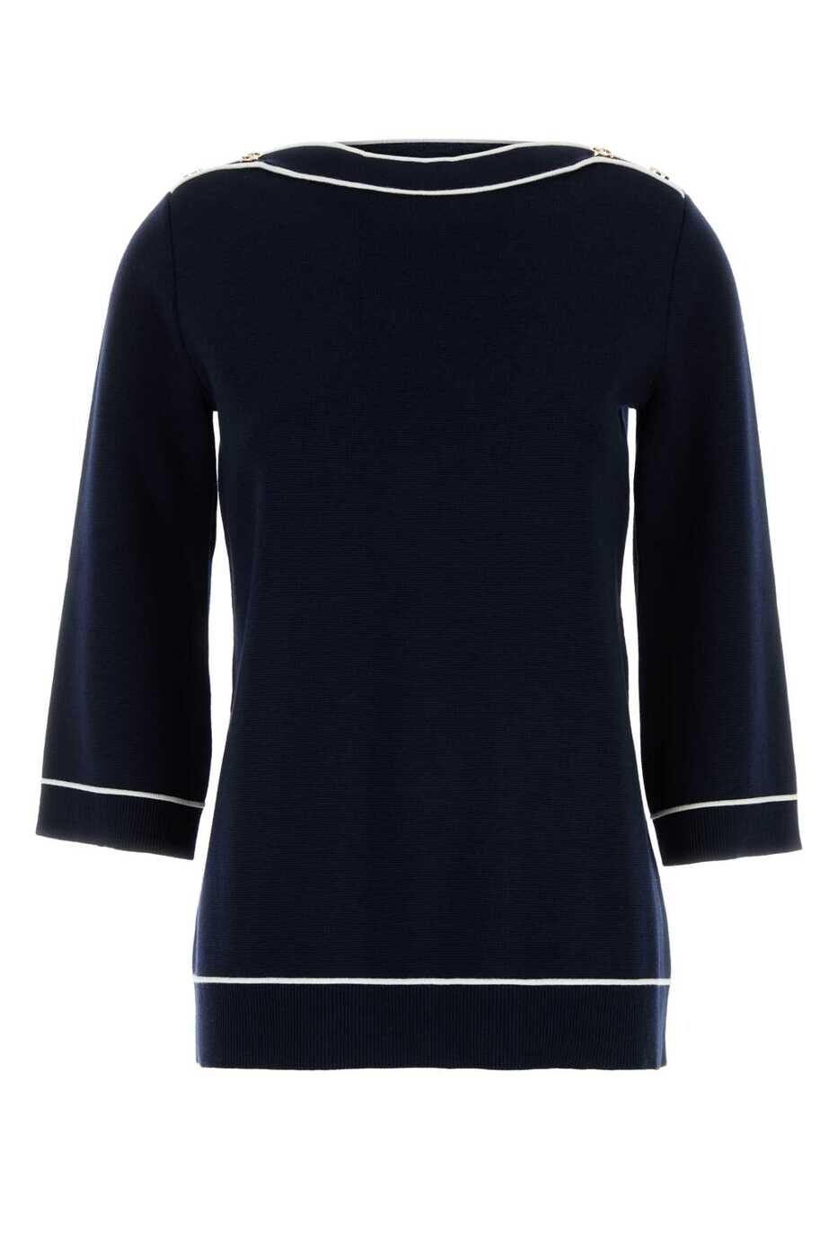 グッチ GUCCI セーター ニットウェア レディース ブルー Knitwear 813812XKEHH 4137 Blue 関税 送料無料 2025SS gb|BRANDSHOP「il Tesoro」
