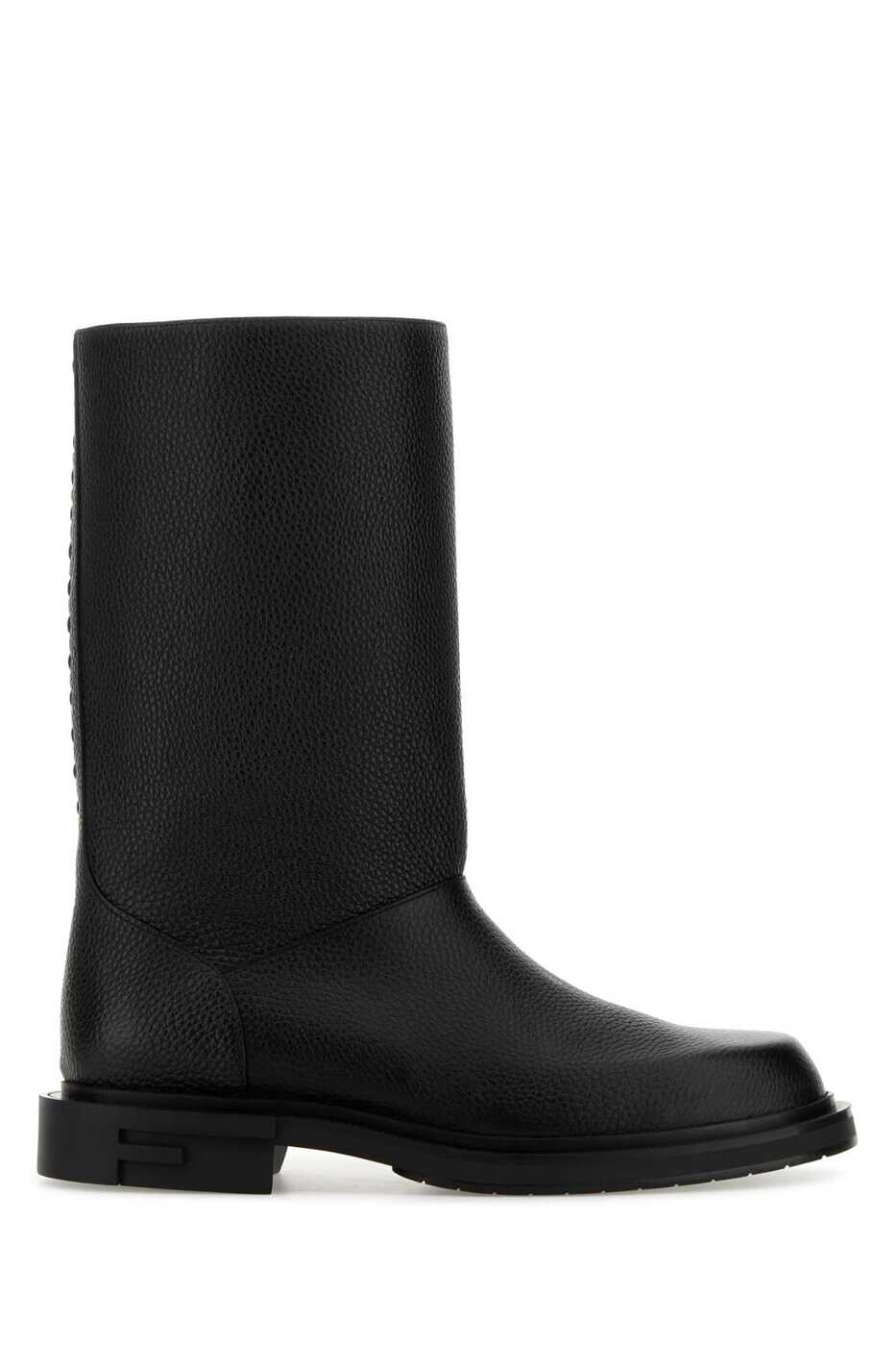 フェンディ FENDI ブーツ メンズ ブラック Boots 7U1678TDK F0QA1 Black 関税 送料無料 2025SS gb|BRANDSHOP「il Tesoro」