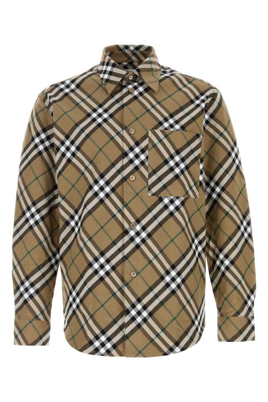 バーバリー BURBERRY シャツ メンズ Shirts 8095342 C1202 Checked 関税 送料無料 2026SS gb|BRANDSHOP「il Tesoro」