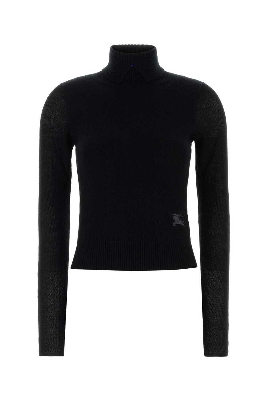 バーバリー BURBERRY セーター ニットウェア レディース ブラック Knitwear 8113584 A1189 Black 関税 送料無料 2025AW gb｜BRANDSHOP「il Tesoro」