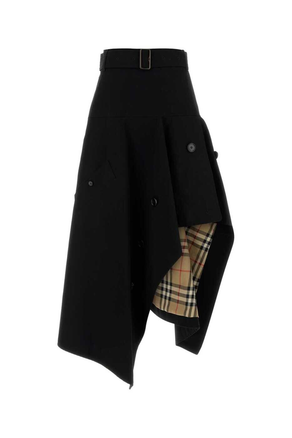 バーバリー BURBERRY スカート レディース ブラック Skirts 8130208 A1189 Black 関税 送料無料 2026AW gb｜BRANDSHOP「il Tesoro」