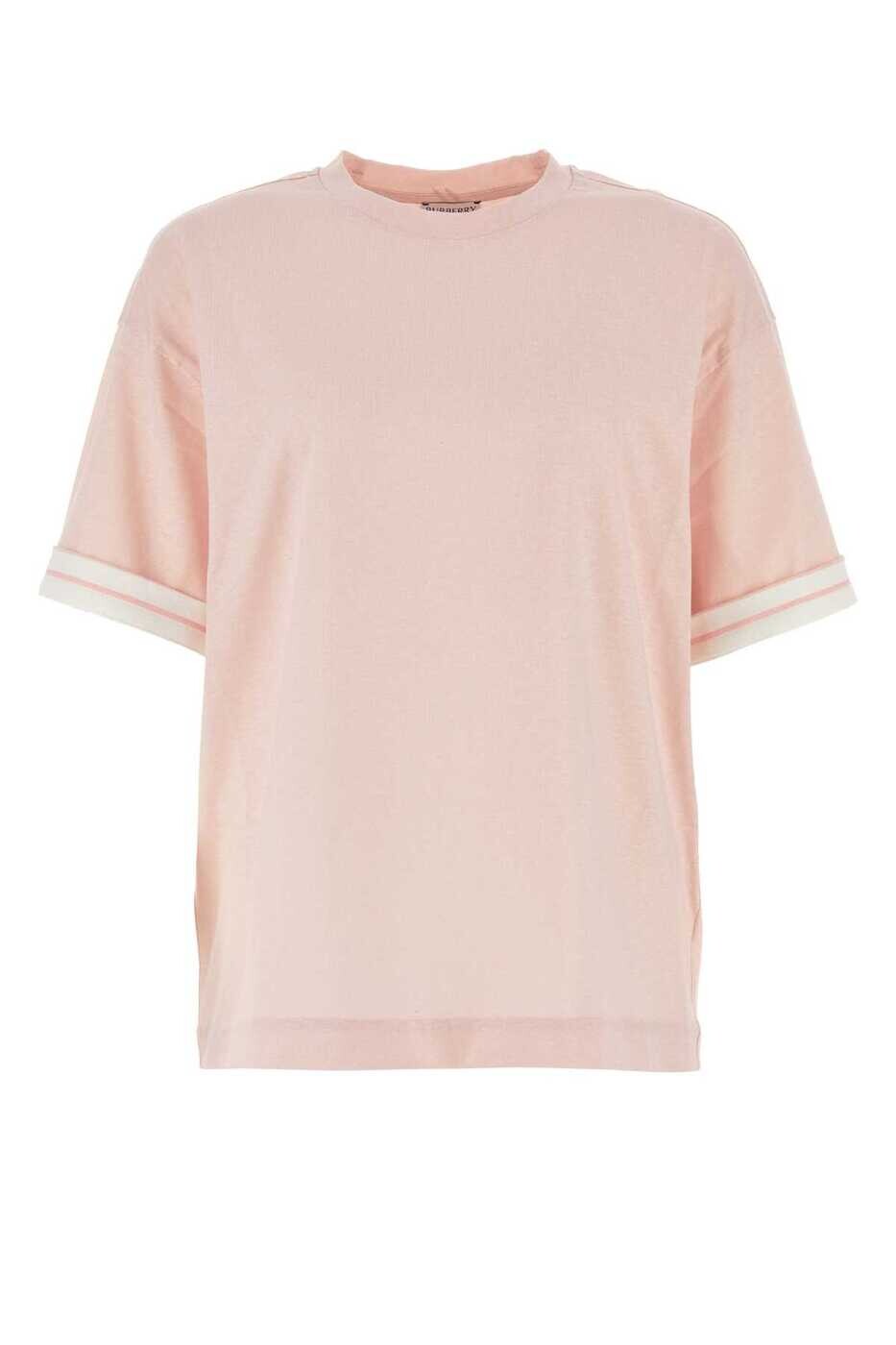 バーバリー BURBERRY ポロシャツ Tシャツ レディース ピンク T-shirts and polo shirts 8083599 B8640 Pink 関税 送料無料 2025SS gb｜BRANDSHOP「il Tesoro」