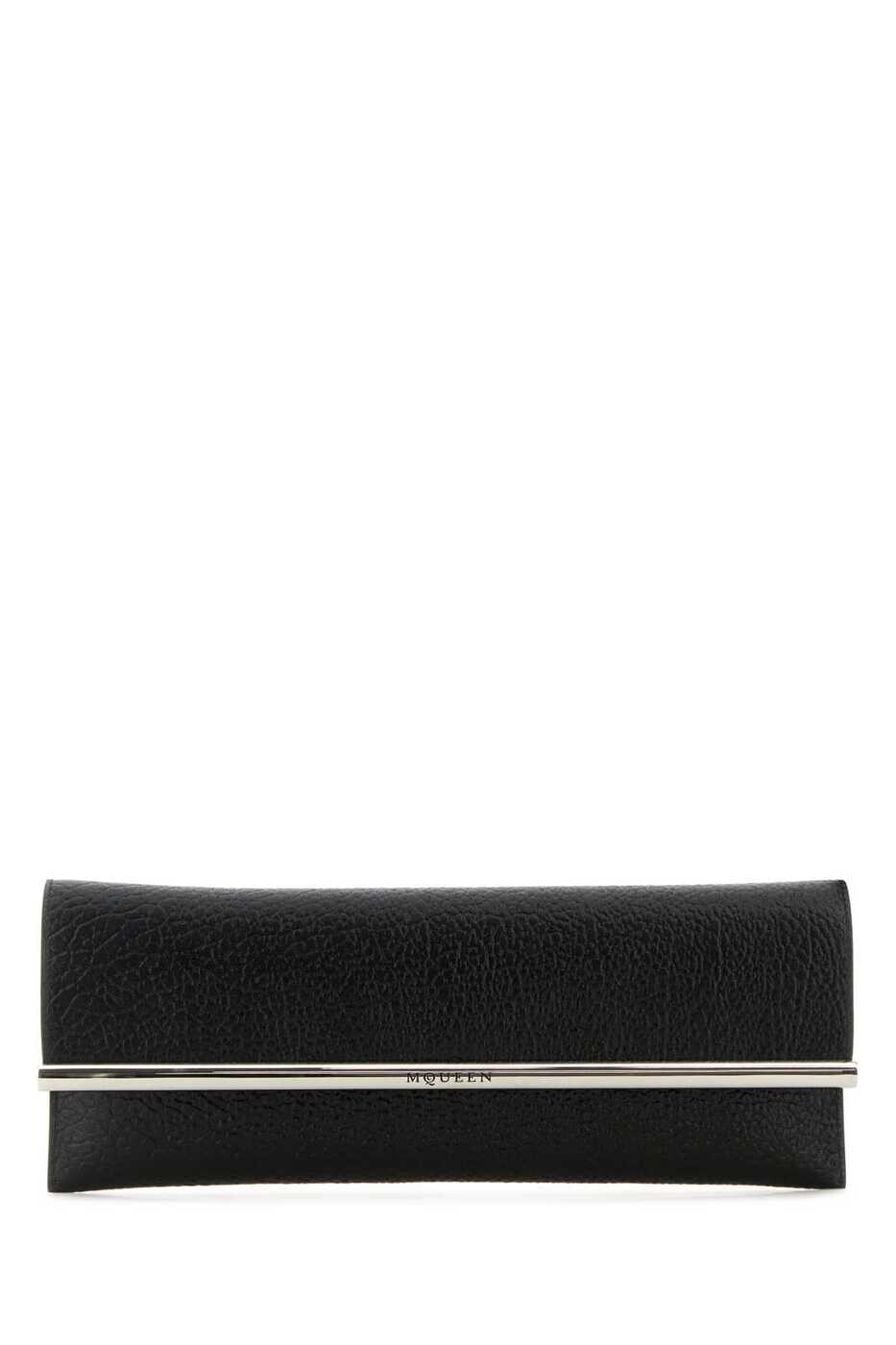 アレキサンダー マックイーン ALEXANDER MCQUEEN クラッチバッグ レディース ブラック Clutch and wristlets bags 8133321VDBS 1000 Black 関税 送料無料 2025SS gb｜BRANDSHOP「il Tesoro」