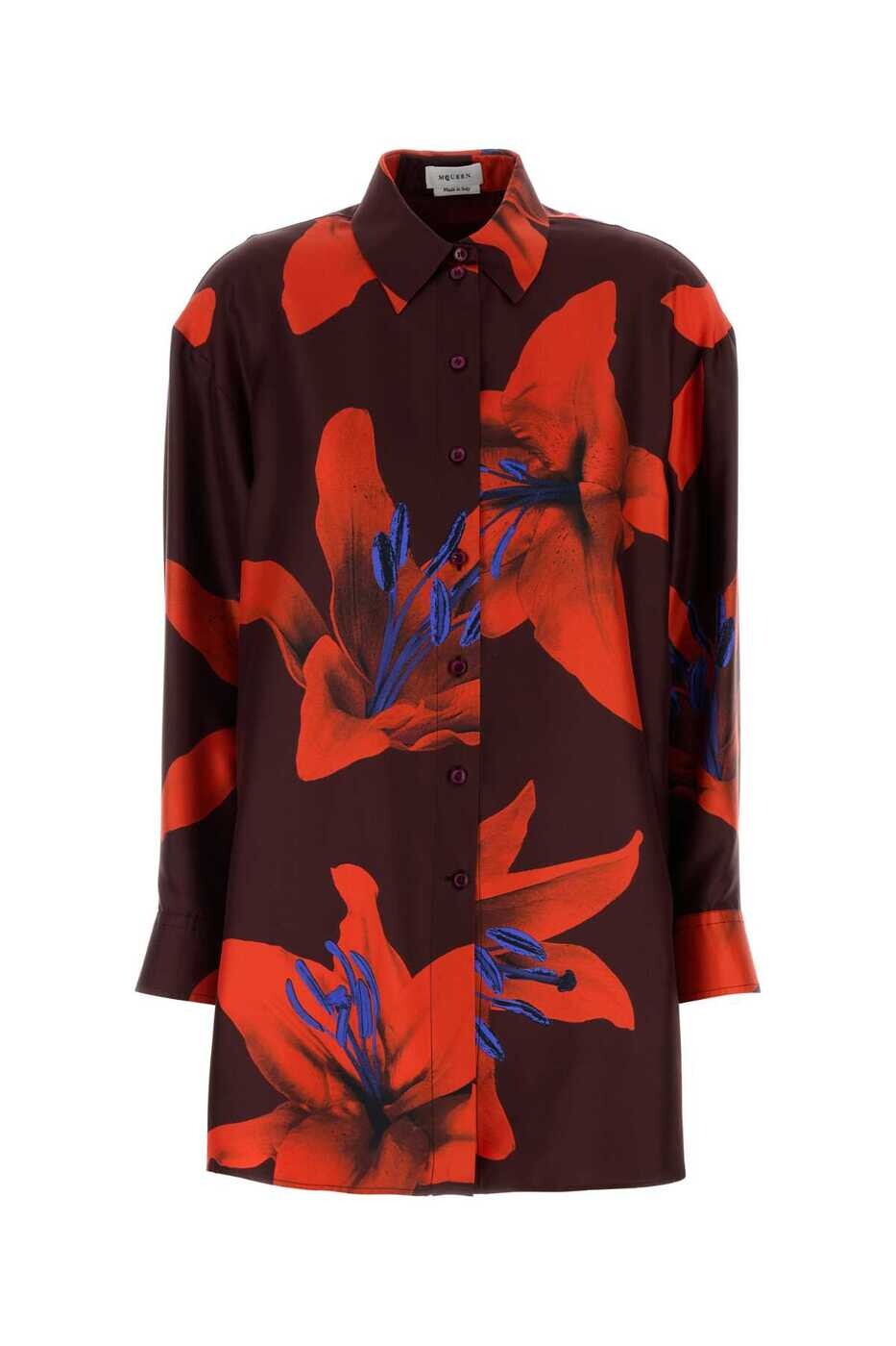 アレキサンダー マックイーン ALEXANDER MCQUEEN シャツ レディース Shirts 819016QCALY 5131 Floral 関税 送料無料 2025SS gb｜BRANDSHOP「il Tesoro」