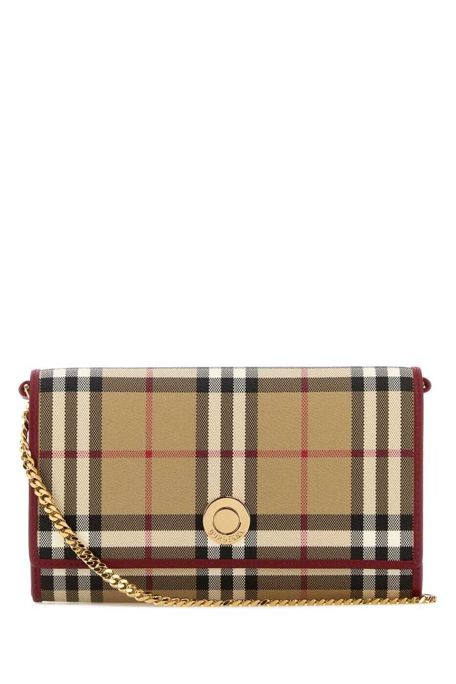 バーバリー BURBERRY カードホルダー 財布 レディース Wallets and Card Holders 8116321 B9724 Checked 関税 送料無料 2026AW gb|BRANDSHOP「il Tesoro」