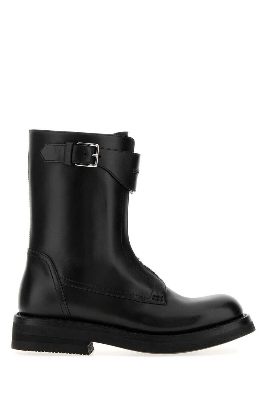 アレキサンダー マックイーン ALEXANDER MCQUEEN ブーツ レディース ブラック Boots 874831WHAE3 1000 Black 関税 送料無料 2026AW gb|BRANDSHOP「il Tesoro」