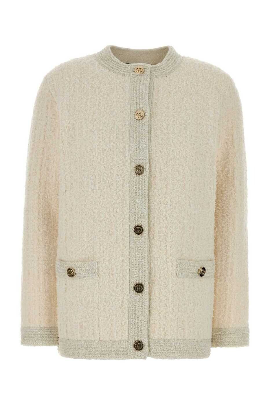 グッチ GUCCI セーター ニットウェア レディース ホワイト Knitwear 851946XKFAR 9943 White 関税 送料無料 2026SS gb|BRANDSHOP「il Tesoro」