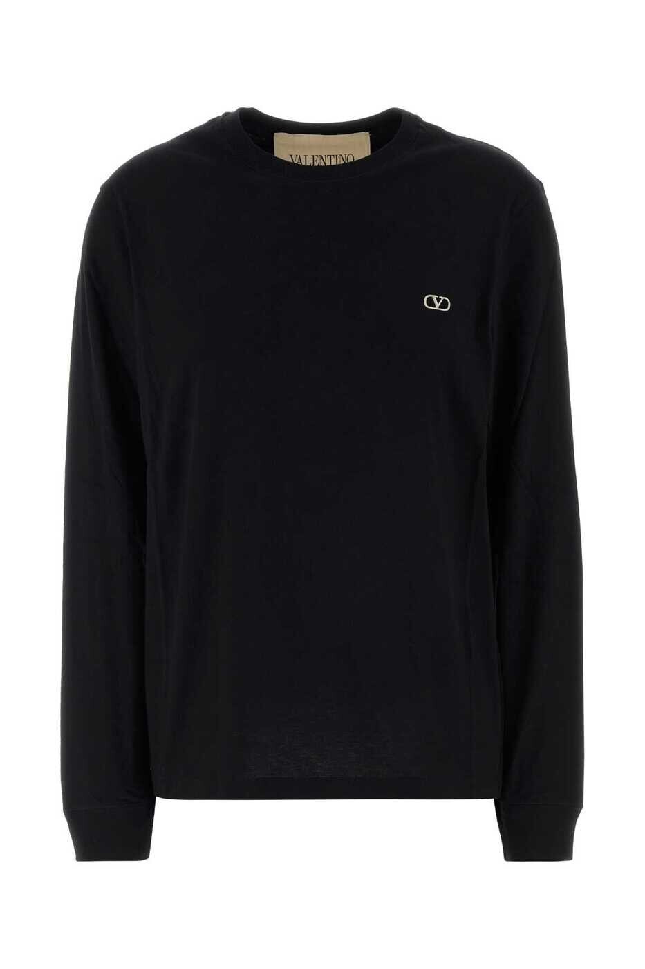 ヴァレンティノ ガラヴァーニ VALENTINO GARAVANI ポロシャツ Tシャツ レディース ブラック T-shirts and polo shirts 9V3MG18DBMP 0NO Black 関税 送料無料 2026AW gb｜BRANDSHOP「il Tesoro」 92,700円