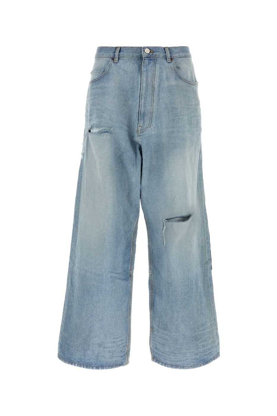バレンシアガ BALENCIAGA デニム メンズ ブルー Jeans 857216TTWB1 4009 Light Blue 関税 送料無料 2026SS gb|BRANDSHOP「il Tesoro」