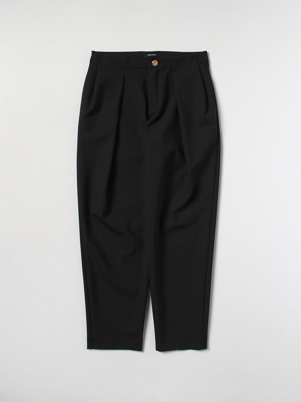 バルマン BALMAIN ズボン下 ボーイズ 黒いこと Cargo trousers 6Q6D10I0023 関税 貨物輸送無料 2025AW gi
