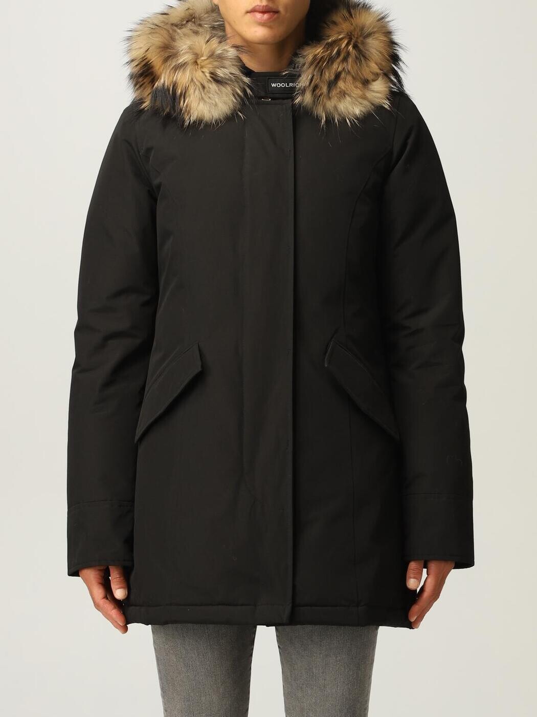 ウールリッチ WOOLRICH トレンチコート コート レディース ブラック Coats and trench coats CFWWOU0538FRUT0001 Black 関税 送料無料 2026SS gi｜BRANDSHOP「il Tesoro」