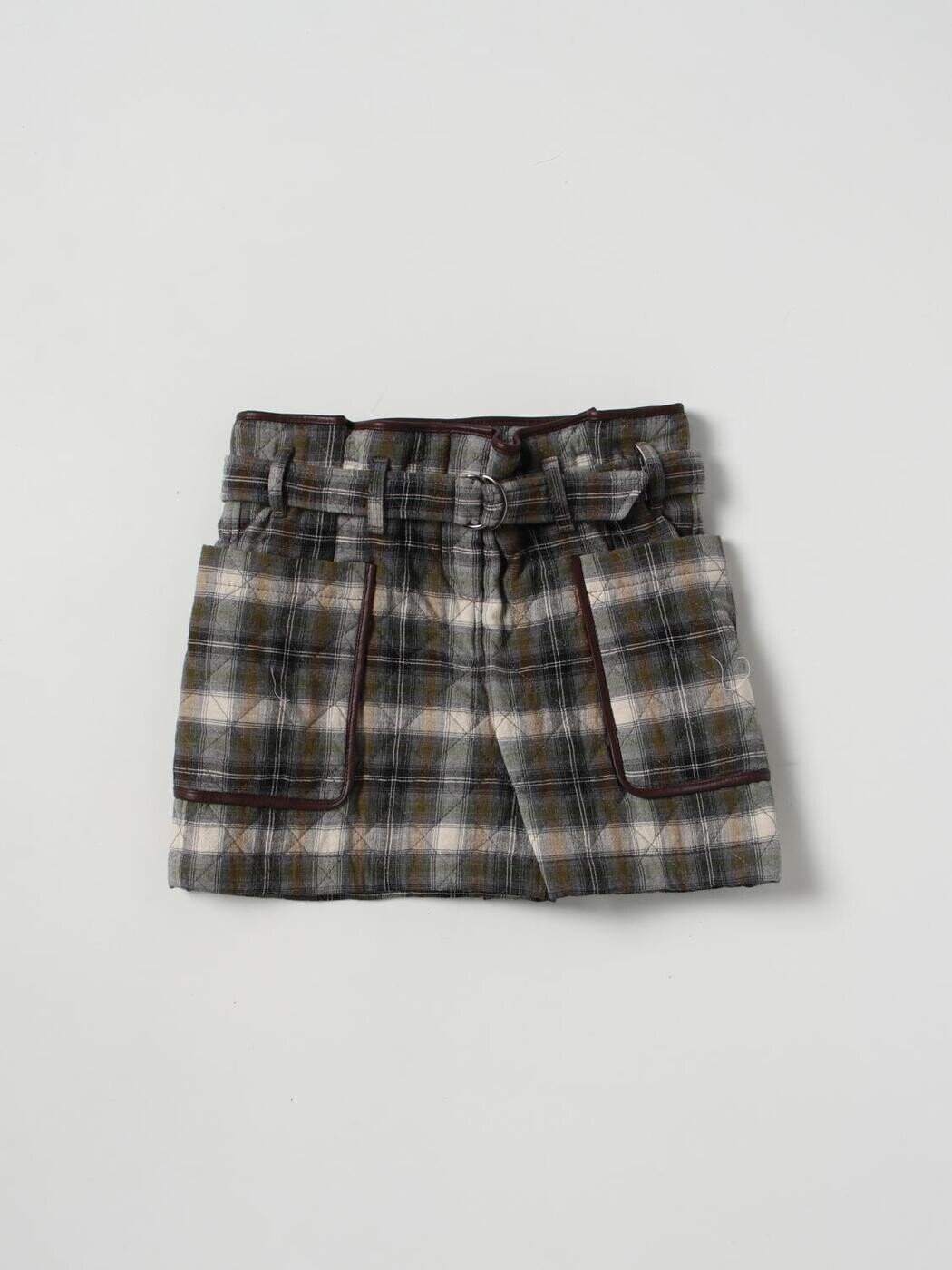 ブルネロ クチネリ BRUNELLO CUCINELLI 遊撃手ズボン下 ズボン下 さる股引き ガールズ 緑であること Shorts BB076P059 関税 貨物輸送無料 2025AW gi