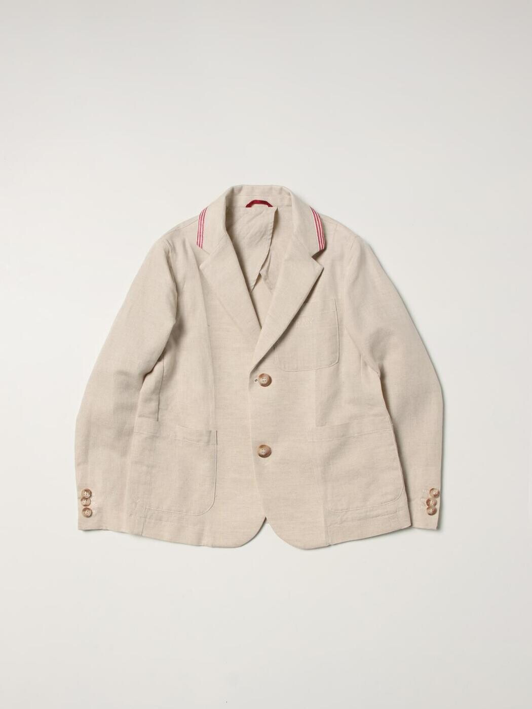 フェイジュニア FAY JUNIOR ボンバージャケット 上衣 ボーイズ ベージュ Bomber jackets 5Q2014I0053 関税 貨物輸送無料 2025AW gi