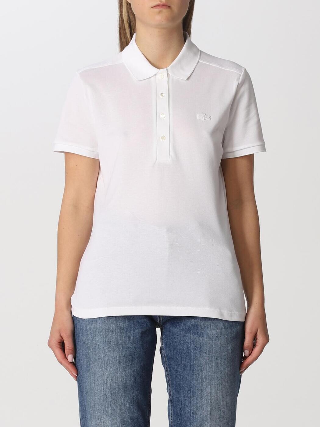 ラコステ LACOSTE ポロシャツ レディース ホワイト Polo PF5462 White 関税 送料無料 2026SS gi|BRANDSHOP「il Tesoro」