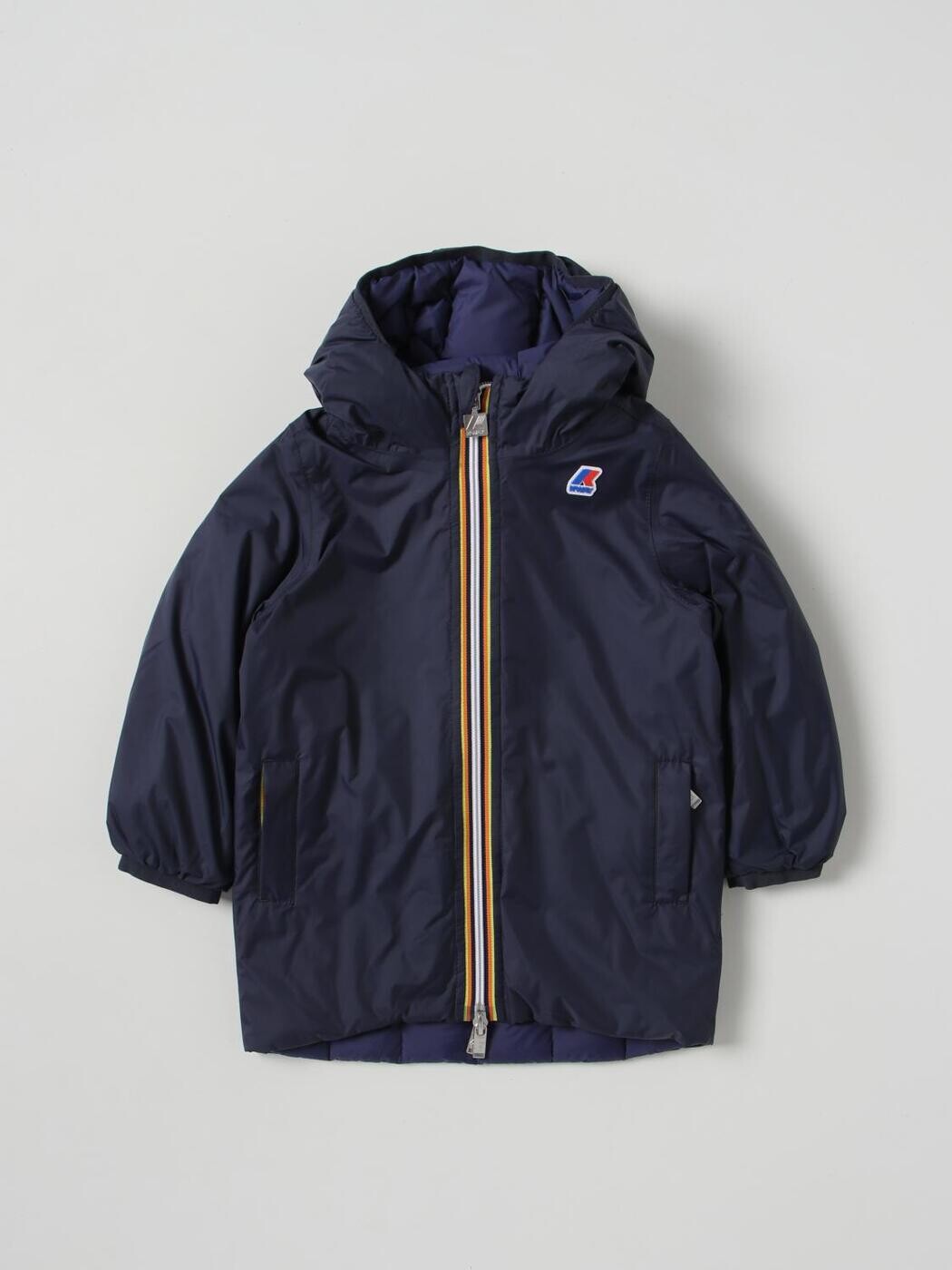 ケーウェイ K-WAY ボンバージャケット 上衣 ボーイズ 青碧 Bomber jackets K4116NW 関税 貨物輸送無料 2025AW gi