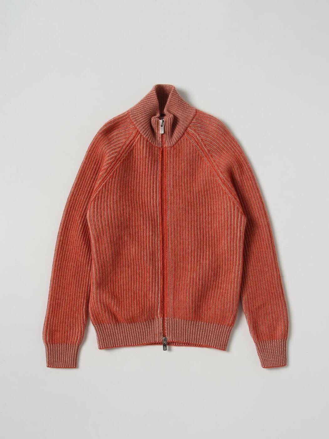 ブルネロ クチネリ BRUNELLO CUCINELLI クルーネックジャンパー 編み物御召しもの ボーイズ オレンジ色 Crew neck jumpers B22M73006 関税 貨物輸送無料 2025AW gi