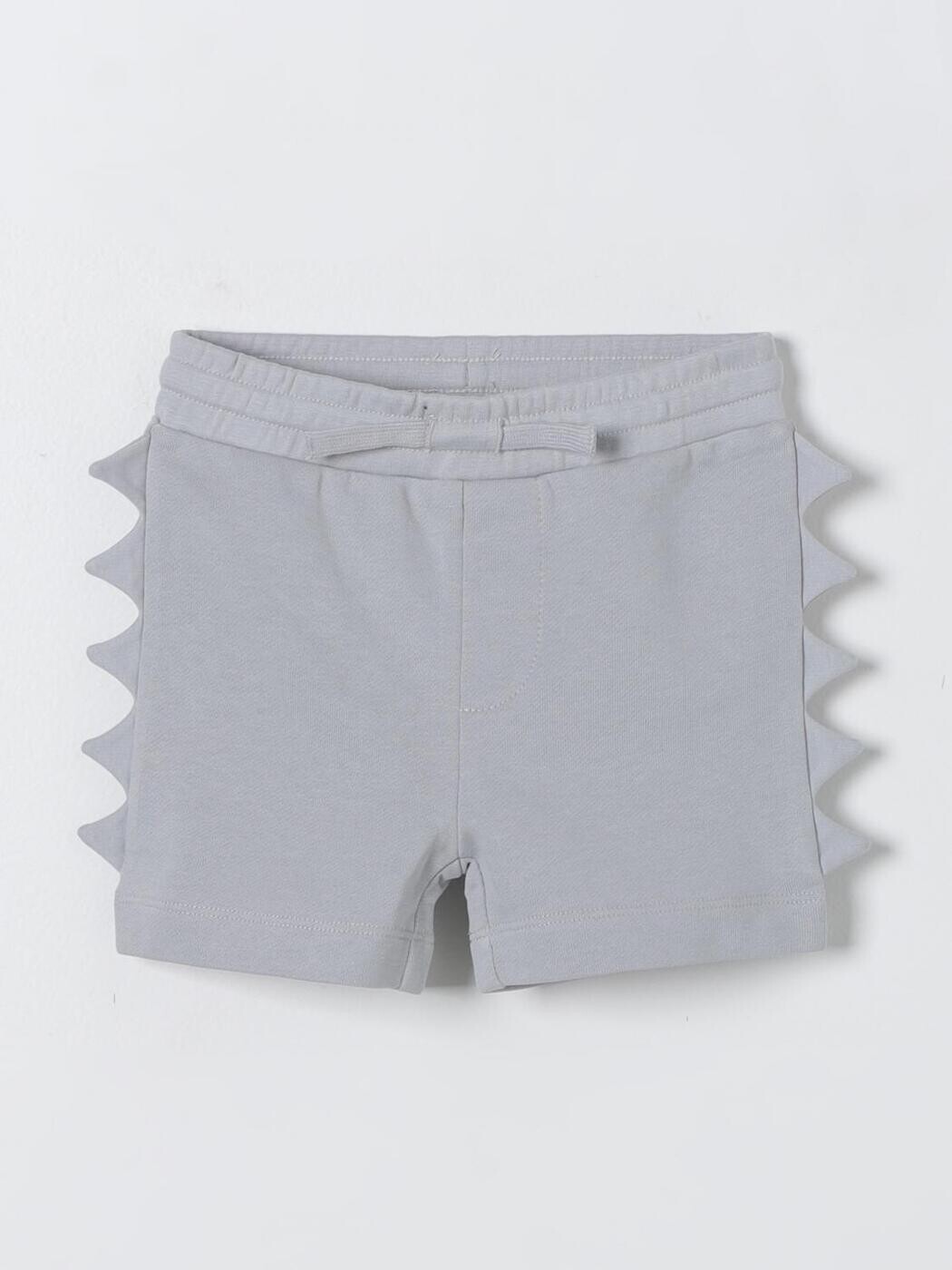 中心柱 ポールマッカートニー キッズ STELLA MCCARTNEY KIDS ズボン下 遊撃手ズボン下 ベビーユニセックス 薄墨色 Shorts TU6599Z0499 関税 貨物輸送無料 2024SS gi