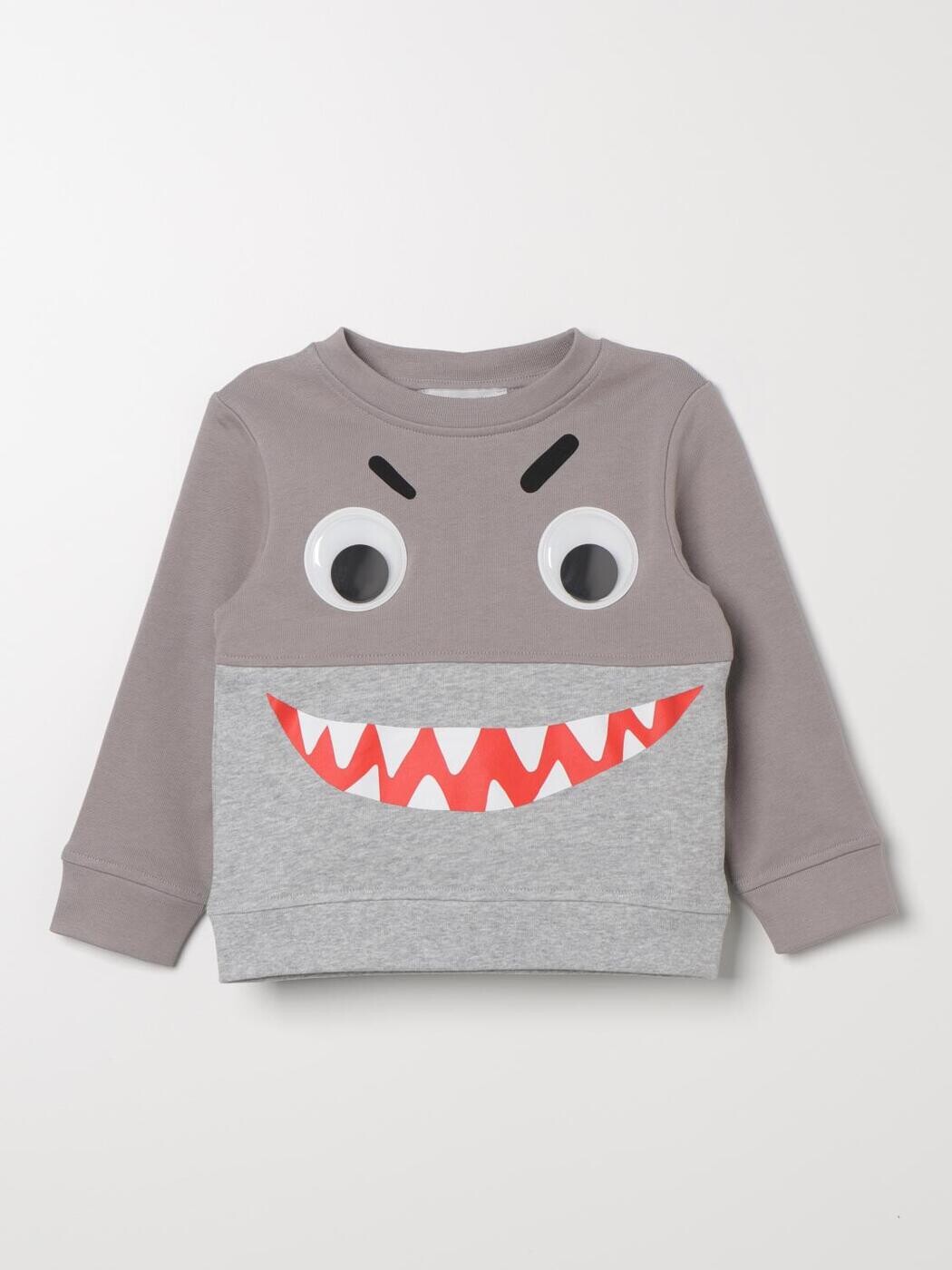 ステラマッカートニー STELLA MCCARTNEY クルーネックジャンパー ニットウェア ボーイズ グレー Crew neck jumpers TU4P80Z0499 関税 送料無料 2024SS gi