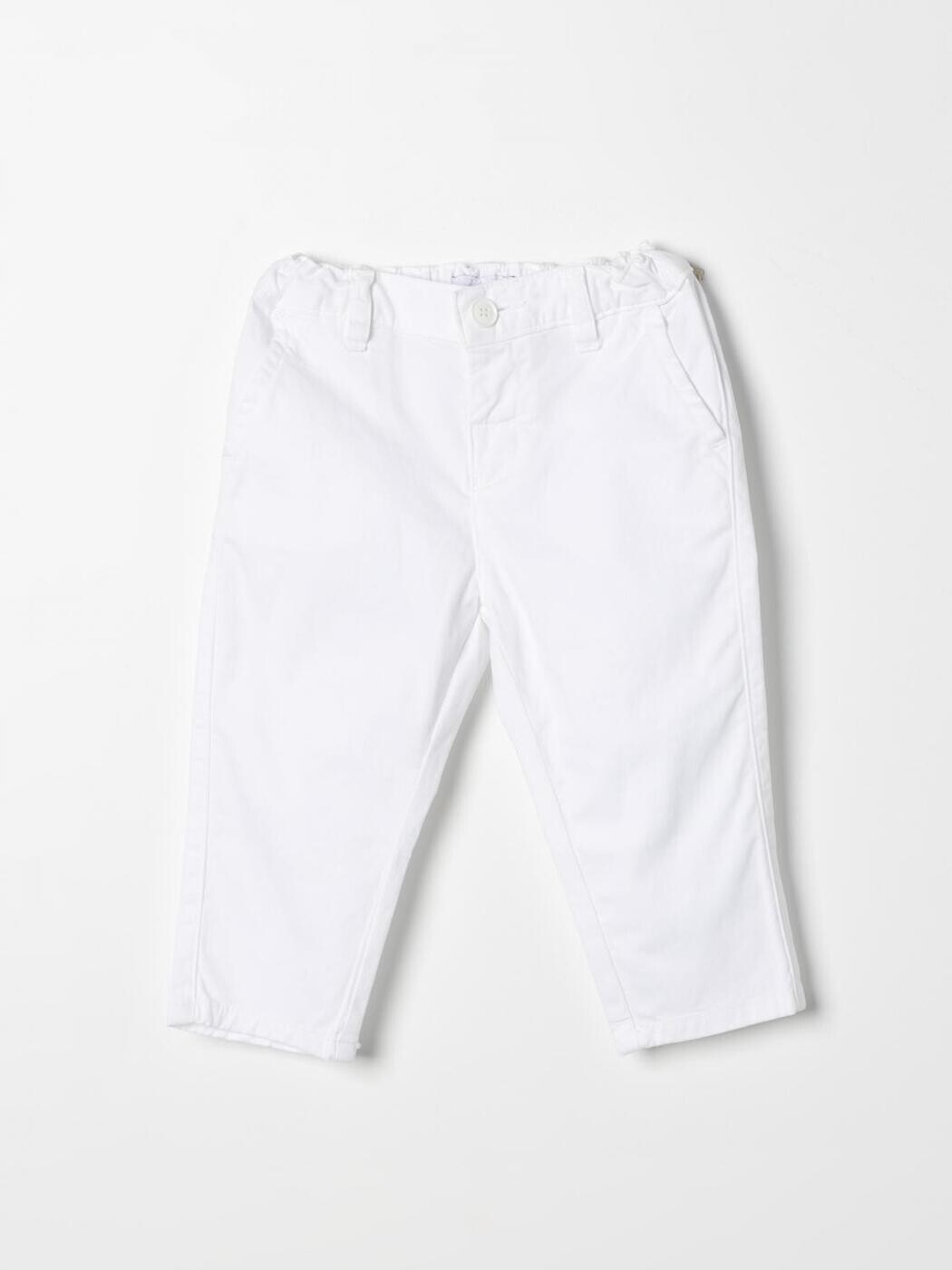 エン急性灰白髄炎 アルマーニ EMPORIO ARMANI ズボン ズボン下 ベビーユニセックス 白いこと Pants 8NHP604N6YZ 関税 貨物輸送無料 2024SS gi