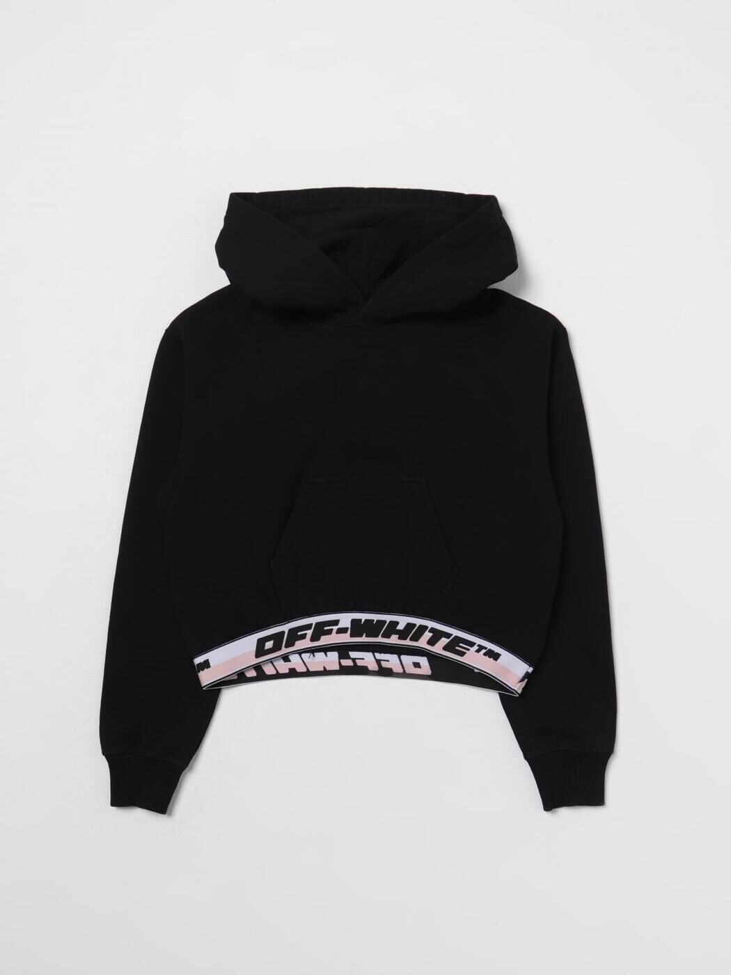 オフ 白いこと OFF-WHITE クルーネックジャンパー 編み物御召しもの ガールズ 黒いこと Crew neck jumpers OGBB005C99FLE001 関税 貨物輸送無料 2024SS gi
