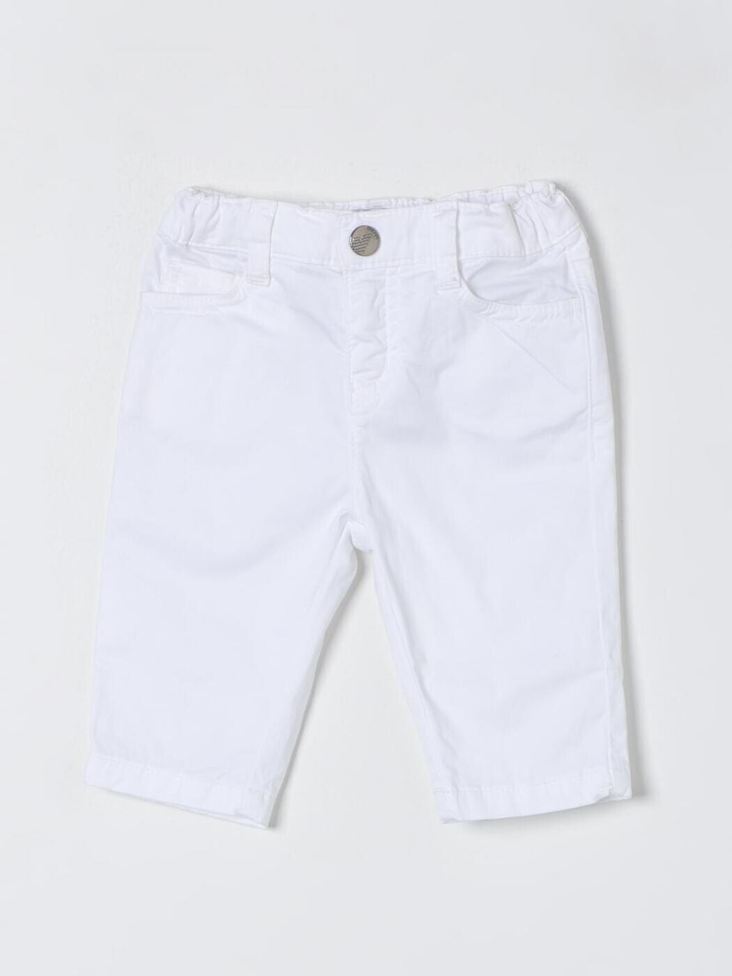 エン急性灰白髄炎 アルマーニ EMPORIO ARMANI ズボン ズボン下 ベビーユニセックス 白いこと Pants 8NHJ024N7LZ 関税 貨物輸送無料 2024SS gi