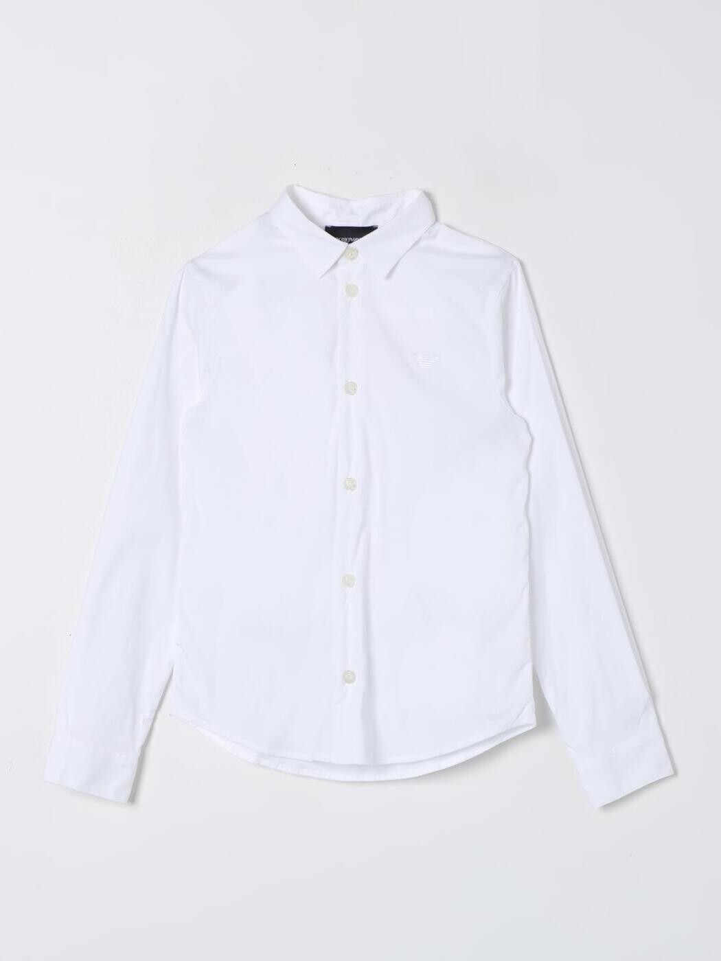 エンポリオ・アルマーニ EMPORIO ARMANI プルオーバー ボーイズ 白いこと Casual shirts 8N4C091N06Z 関税 貨物輸送無料 2025AW gi