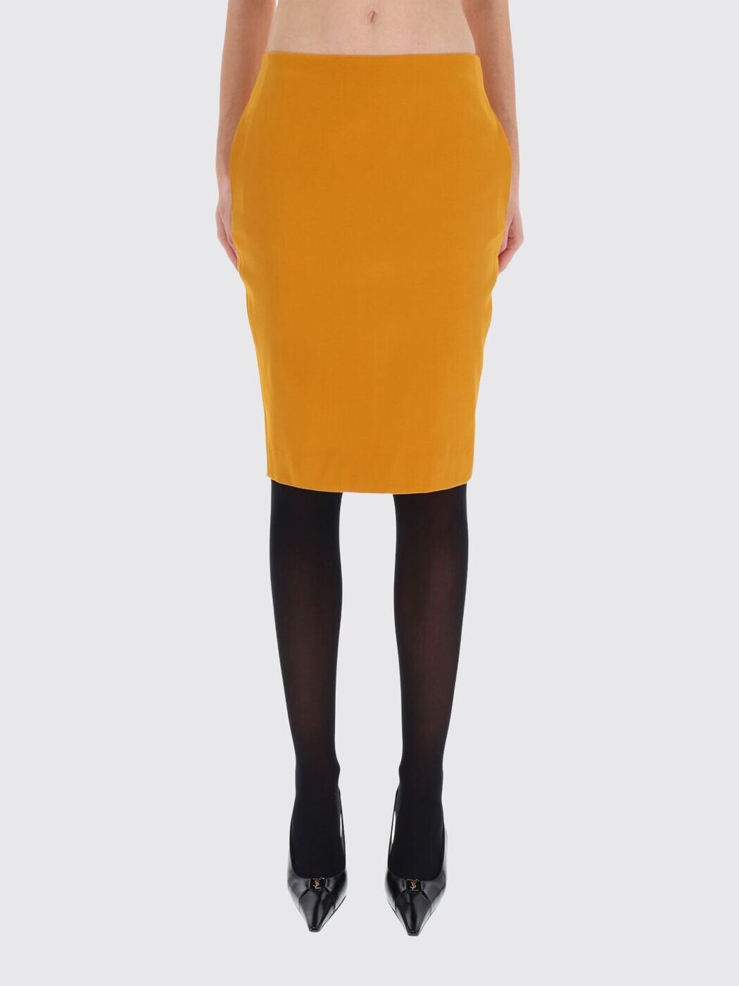 前日 サンローラン SAINT LAURENT PARIS スコート レディース Skirts 852654Y5J19 関税 貨物輸送無料 2025AW gi