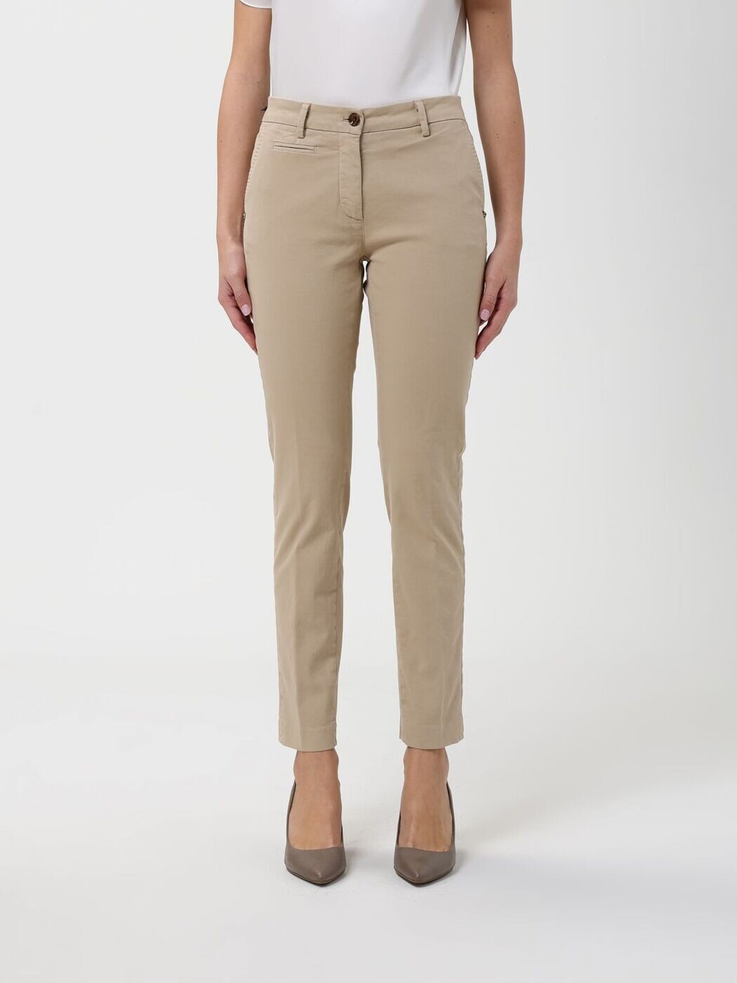 メイソンズ MASON'S ズボン パンツ レディース Trousers 4PNTD1193BCBE011230 Yellow Cream 関税 送料無料 2025AW gi｜BRANDSHOP「il Tesoro」
