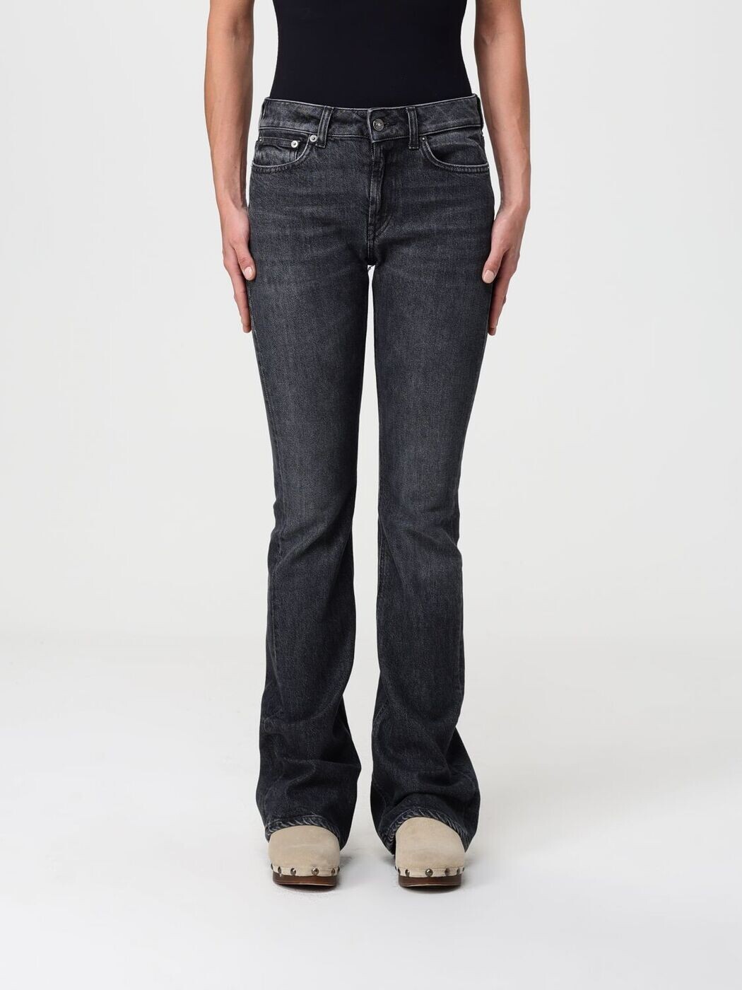 ドンダップ DONDUP デニム レディース ブラック Jeans DP755DSE377DLN9 Black 関税 送料無料 2025AW gi|BRANDSHOP「il Tesoro」