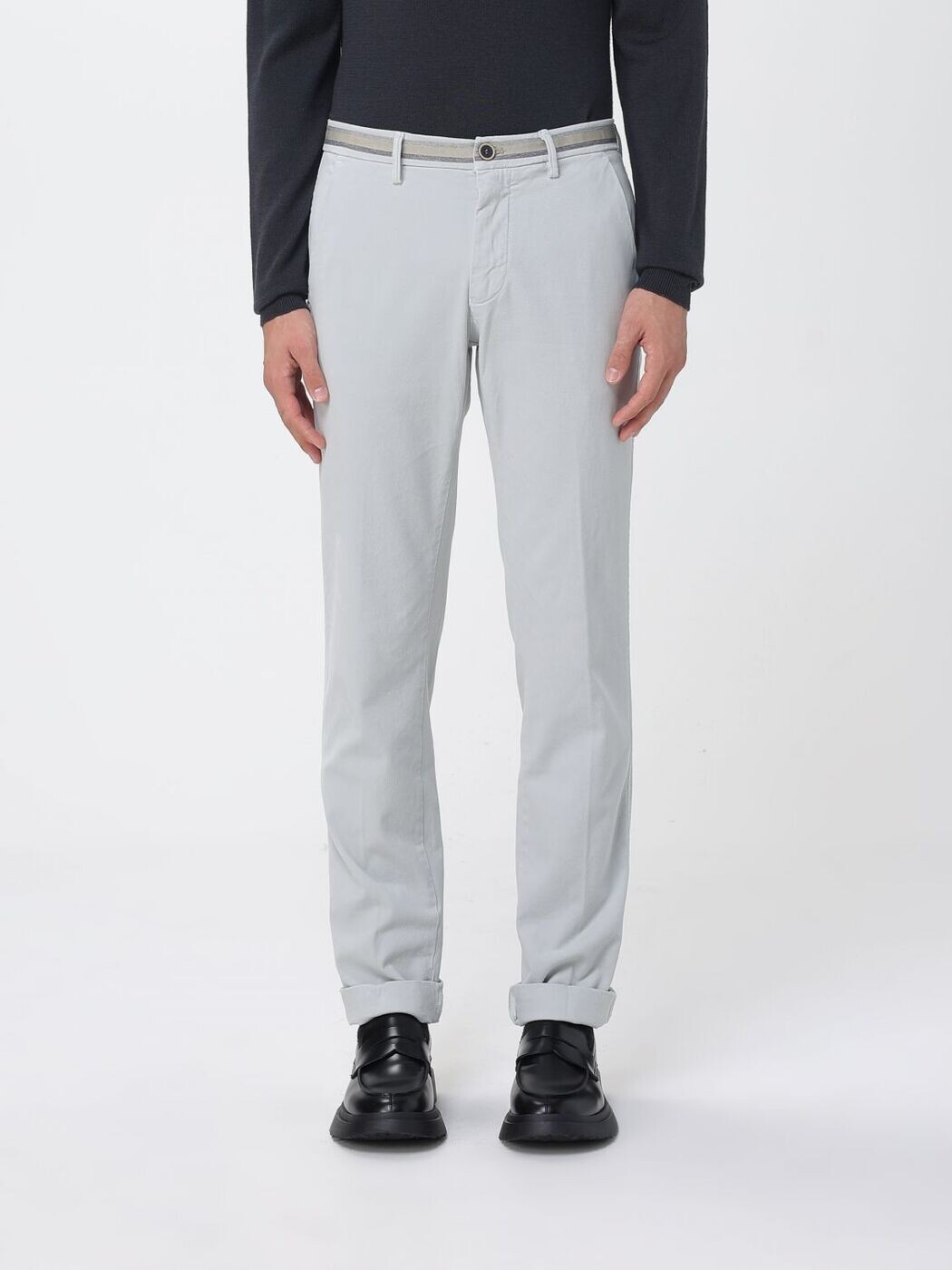 メイソンズ MASON'S ズボン パンツ メンズ Trousers 9PN2R3073N4MBE130292 Ice 関税 送料無料 2025AW gi｜BRANDSHOP「il Tesoro」