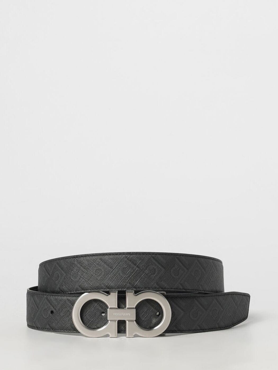 フェラガモ FERRAGAMO 三尺帯 メンズ 薄墨色 Belts 679710 780171 関税 貨物輸送無料 2026SS gi