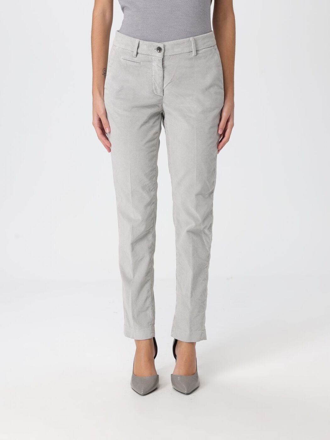 メイソンズ MASON'S ズボン パンツ レディース Trousers 4PNTD1190VBE026292 Ice 関税 送料無料 2025AW gi｜BRANDSHOP「il Tesoro」