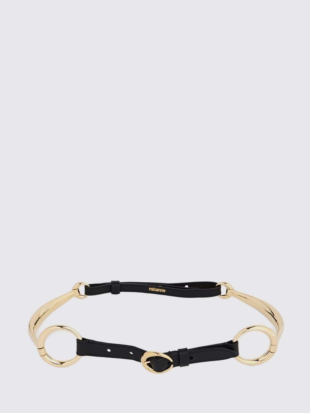 ラバンヌ RABANNE 三尺帯 レディース 黒いこと Belts 25HAA0251CLF261 関税 貨物輸送無料 2026SS gi