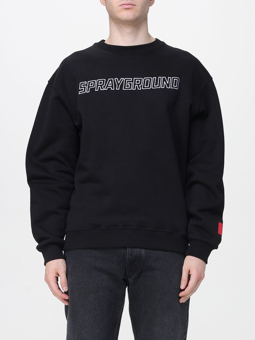吹きつける地べた SPRAYGROUND トレーナー 調教師 メンズ 黒いこと Sweatshirts SP827G 関税 貨物輸送無料 2025AW gi